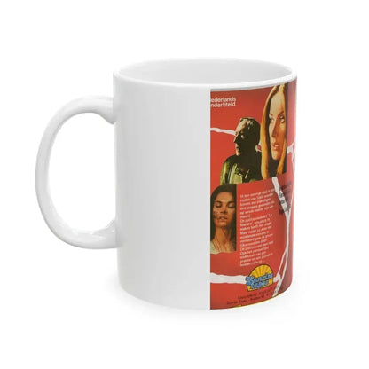 DONT TORTURE A DUCKLING (VHS COVER) - White Coffee Mug - Go Mug Yourself