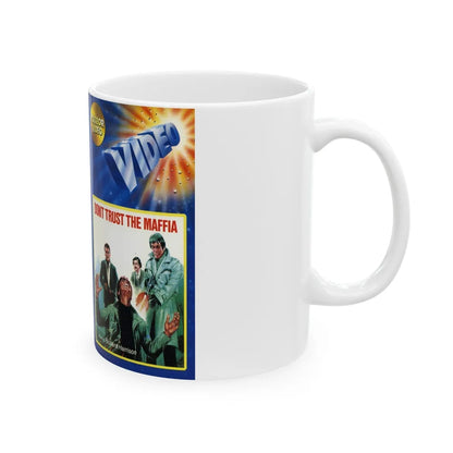 DONT TRUST THE MAFFIA (VHS COVER) - White Coffee Mug-Go Mug Yourself