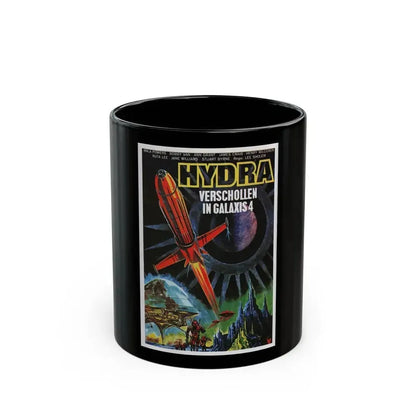 DOOMSDAY MACHINE 1972 Movie Poster - Black Coffee Mug 11oz - Go Mug Yourself