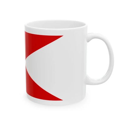 Doppelstander Vernichtung von Schiffen (Germany) White Coffee Mug - Go Mug Yourself