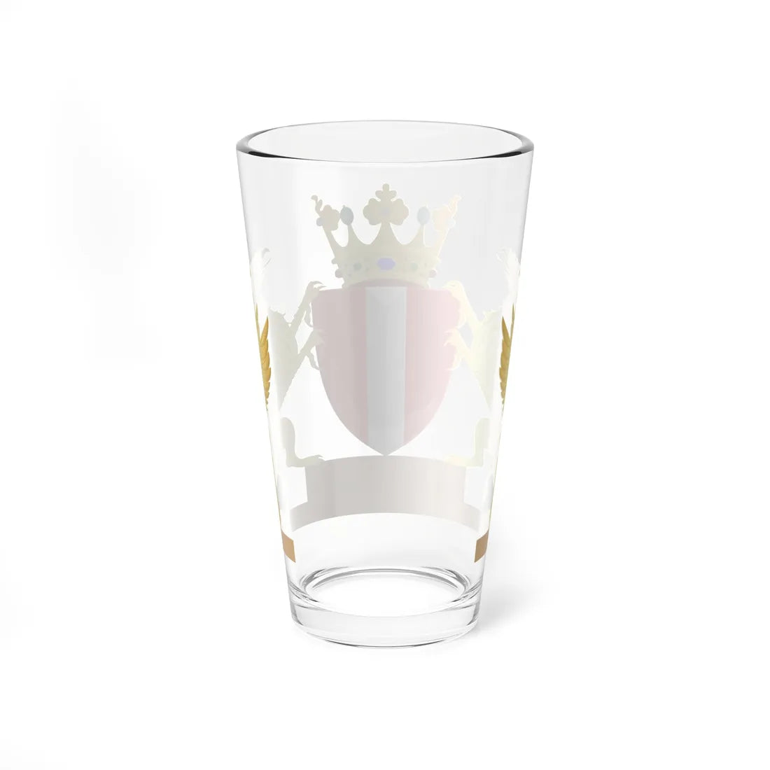 Dordrecht wapen (Netherlands) (Coat of Arms) Pint Glass 16oz - Go Mug Yourself