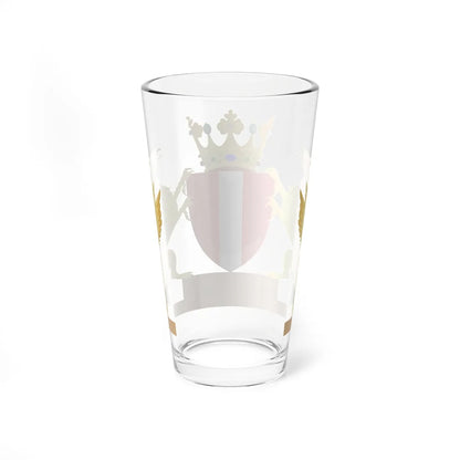 Dordrecht wapen (Netherlands) (Coat of Arms) Pint Glass 16oz - Go Mug Yourself