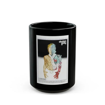 DORIAN GRAY 1970 Movie Poster - Black Coffee Mug 15oz - Go Mug Yourself
