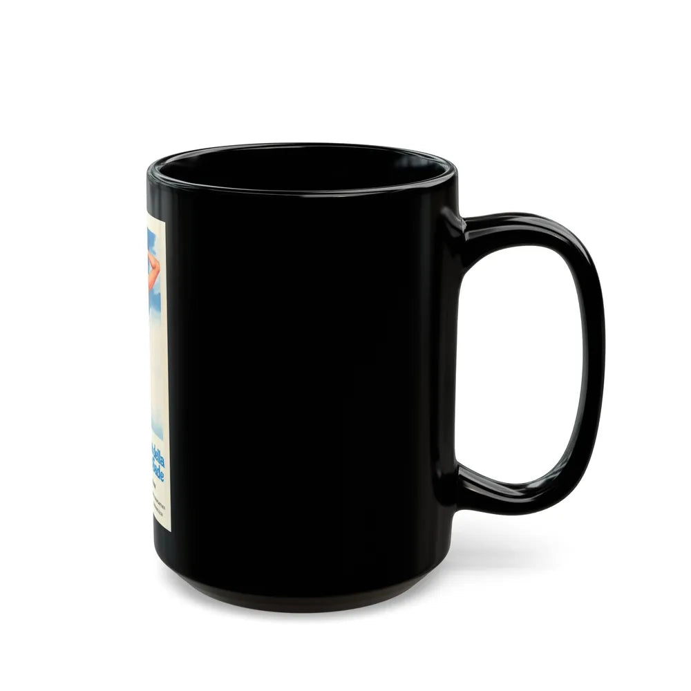 DORIANA GREY 1976 Movie Poster - Black Coffee Mug-Go Mug Yourself