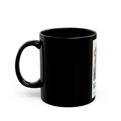 DORIANA GREY 1976 Movie Poster - Black Coffee Mug-Go Mug Yourself