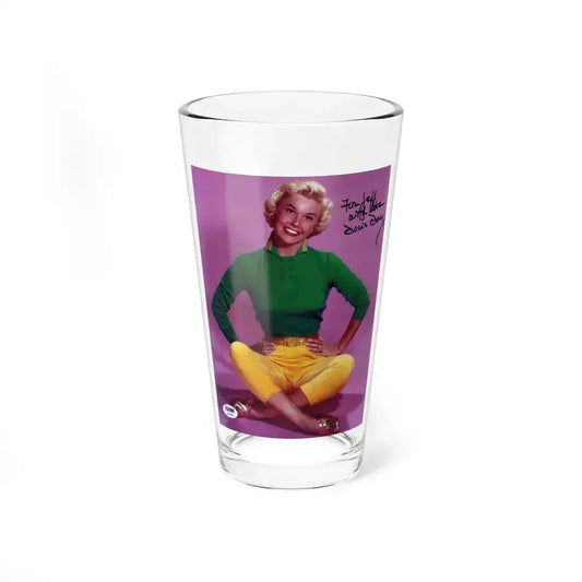 Doris Day #110 (Vintage Female Icon) Pint Glass 16oz 16oz - Go Mug Yourself