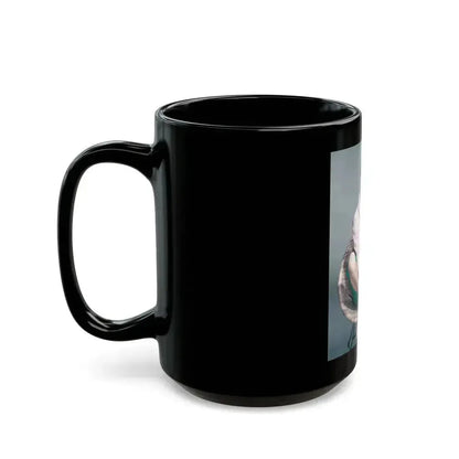 Doris Day #111 (Vintage Female Icon) Black Coffee Mug - Go Mug Yourself