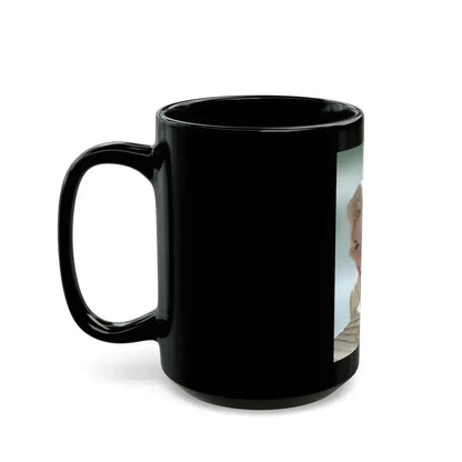 Doris Day #114 (Vintage Female Icon) Black Coffee Mug - Go Mug Yourself