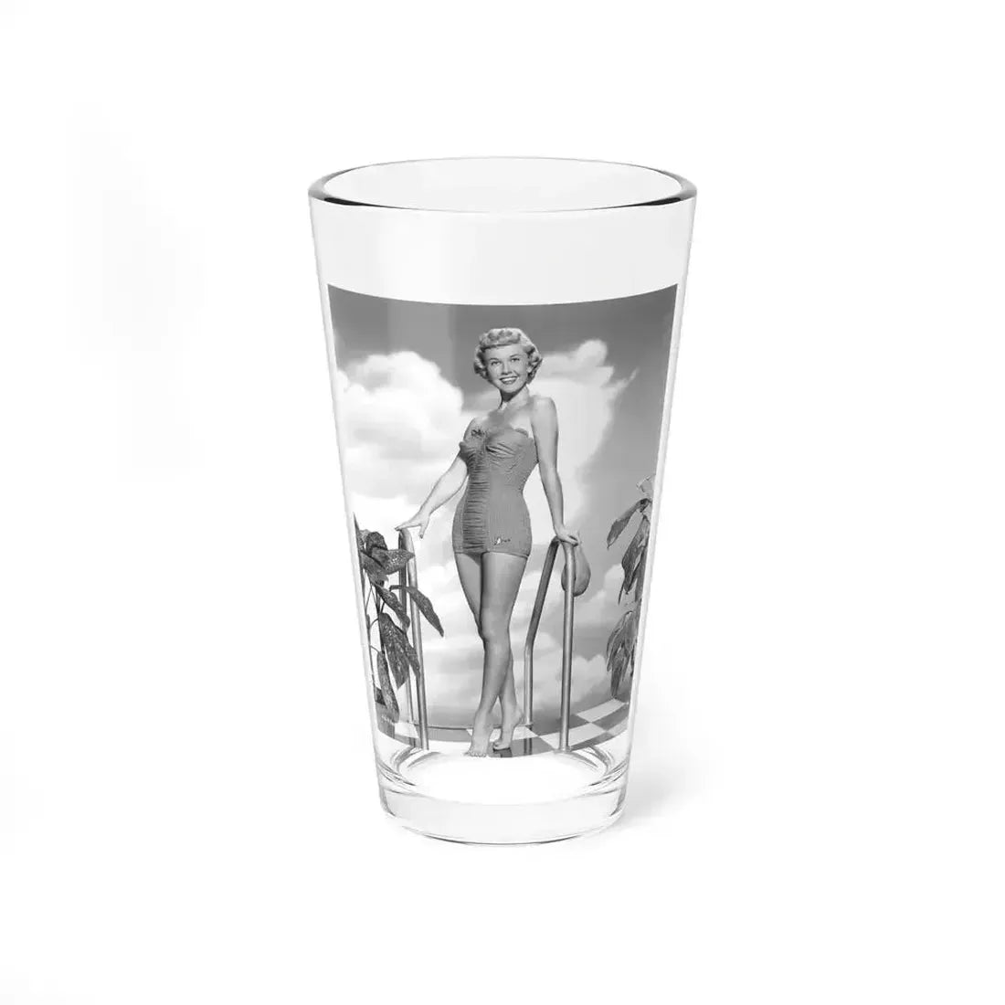 Doris Day #118 (Vintage Female Icon) Pint Glass 16oz 16oz - Go Mug Yourself
