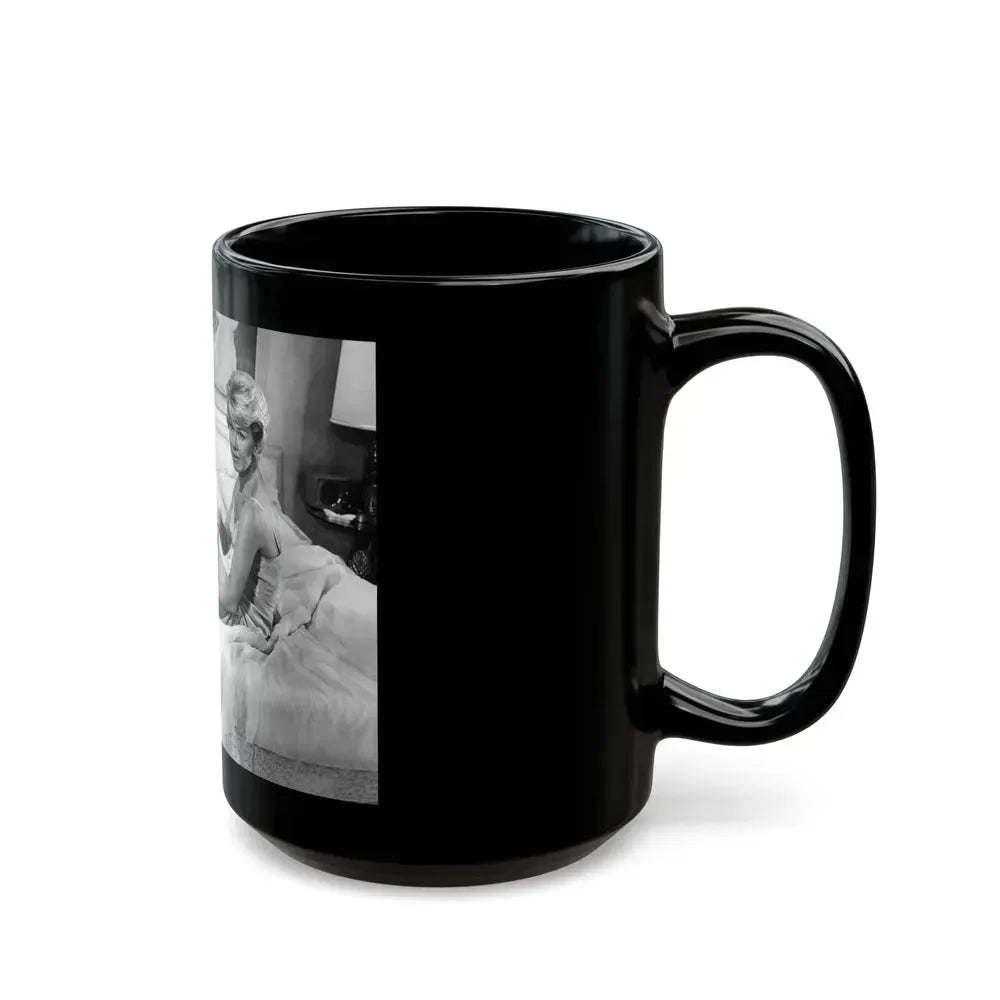 Doris Day #119 (Vintage Female Icon) Black Coffee Mug - Go Mug Yourself