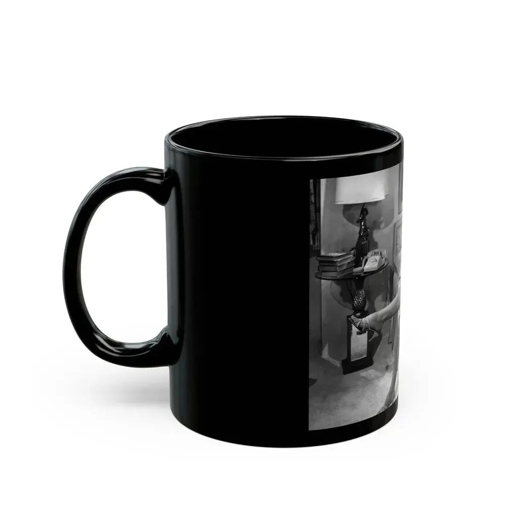 Doris Day #119 (Vintage Female Icon) Black Coffee Mug - Go Mug Yourself