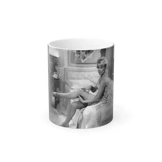 Doris Day #119 (Vintage Female Icon) Color Changing Coffee Mug 11oz - Go Mug Yourself