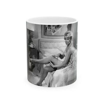 Doris Day #119 (Vintage Female Icon) White Coffee Mug 11oz - Go Mug Yourself