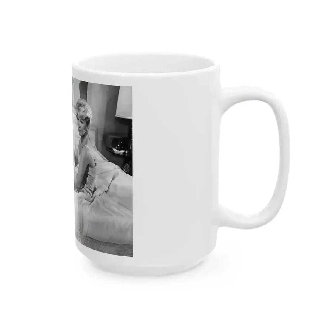 Doris Day #119 (Vintage Female Icon) White Coffee Mug - Go Mug Yourself