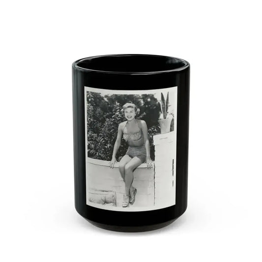 Doris Day #120 (Vintage Female Icon) Black Coffee Mug 15oz - Go Mug Yourself