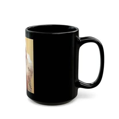 Doris Day #60 (Vintage Female Icon) Black Coffee Mug - Go Mug Yourself