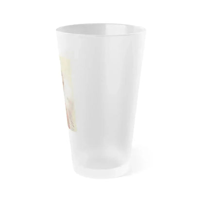 Doris Day #60 (Vintage Female Icon) Frosted Pint Glass 16oz - Go Mug Yourself