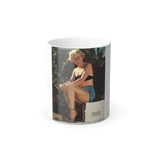 Doris Day #66 (Vintage Female Icon) Color Changing Mug 11oz 11oz - Go Mug Yourself