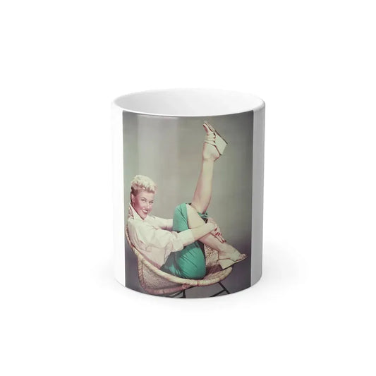 Doris Day #67 (Vintage Female Icon) Color Changing Mug 11oz 11oz - Go Mug Yourself