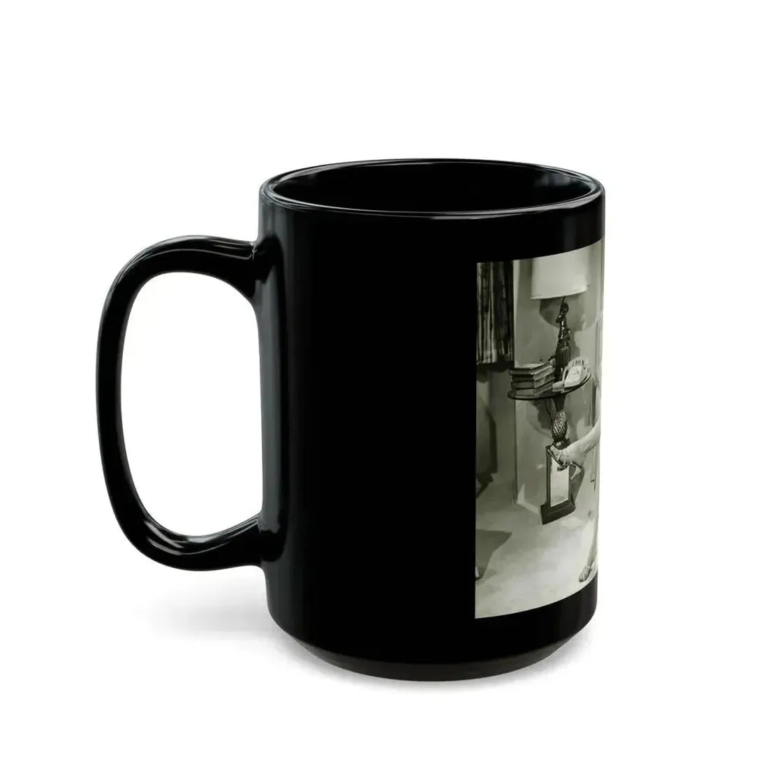 Doris Day #69 (Vintage Female Icon) Black Coffee Mug - Go Mug Yourself