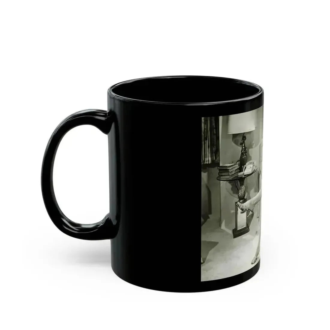 Doris Day #69 (Vintage Female Icon) Black Coffee Mug - Go Mug Yourself