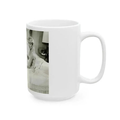 Doris Day #69 (Vintage Female Icon) White Coffee Mug - Go Mug Yourself