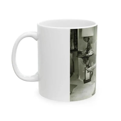 Doris Day #69 (Vintage Female Icon) White Coffee Mug - Go Mug Yourself