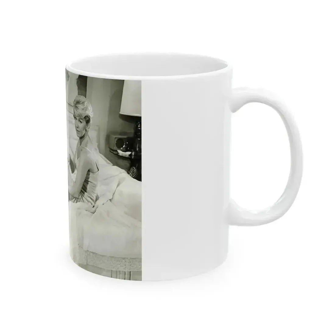 Doris Day #69 (Vintage Female Icon) White Coffee Mug - Go Mug Yourself