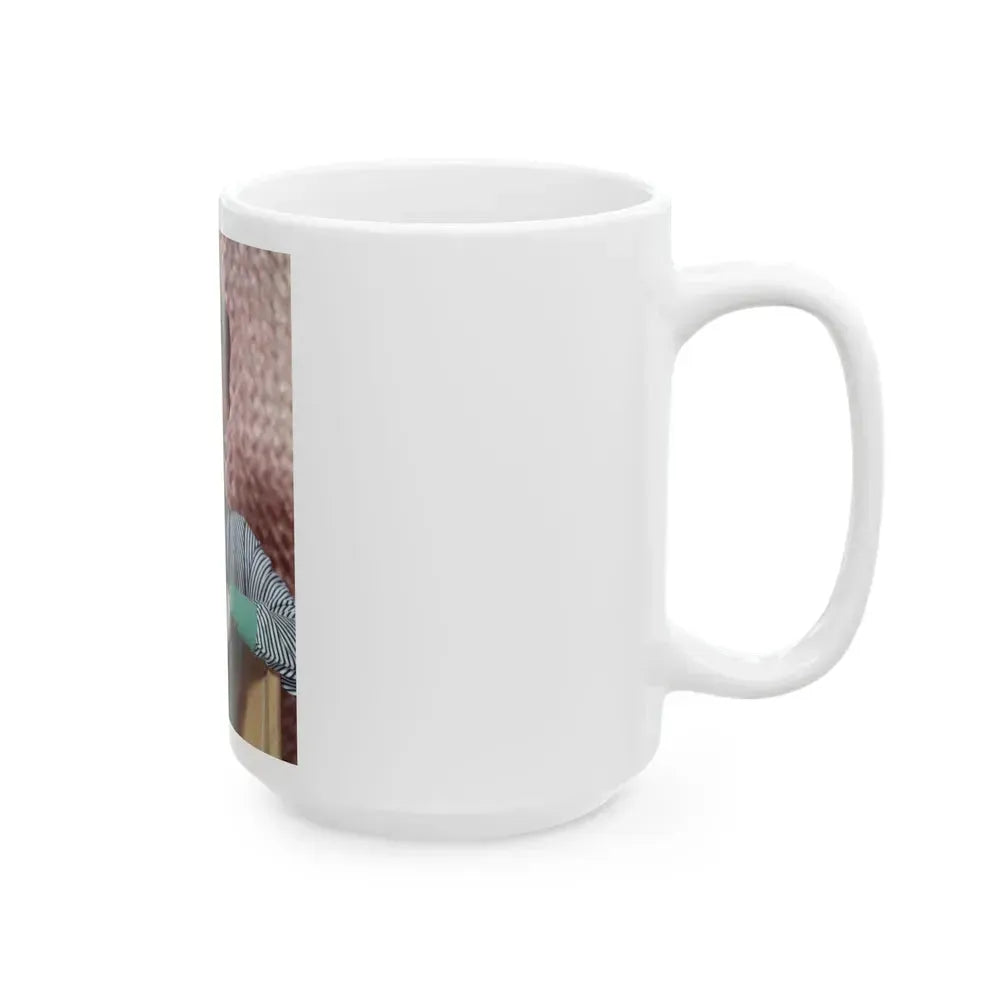 Doris Day #79 (Vintage Female Icon) White Coffee Mug - Go Mug Yourself