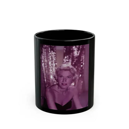 Doris Day #81 (Vintage Female Icon) Black Coffee Mug 11oz - Go Mug Yourself