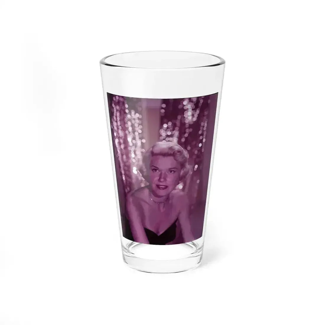Doris Day #81 (Vintage Female Icon) Pint Glass 16oz 16oz - Go Mug Yourself