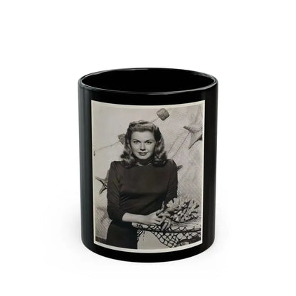 Doris Day #89 (Vintage Female Icon) Black Coffee Mug 11oz - Go Mug Yourself
