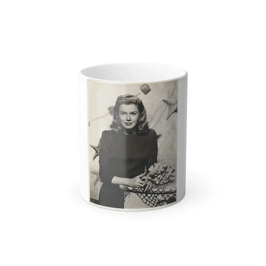 Doris Day #89 (Vintage Female Icon) Color Changing Coffee Mug 11oz - Go Mug Yourself