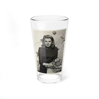 Doris Day #89 (Vintage Female Icon) Pint Glass 16oz 16oz - Go Mug Yourself