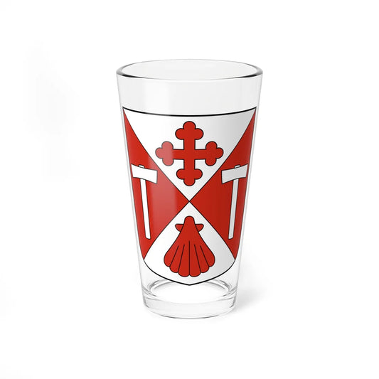 Dorénaz-blazon (Switzerland) (Coat of Arms) Pint Glass 16oz 16oz - Go Mug Yourself