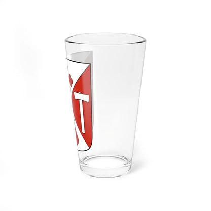 Dorénaz-blazon (Switzerland) (Coat of Arms) Pint Glass 16oz - Go Mug Yourself