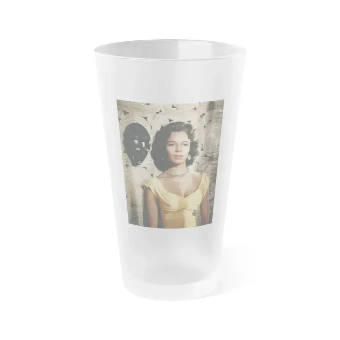 Dorothy Dandridge #03 1 (Vintage Female Icon) Frosted Pint Glass 16oz 16oz Frosted - Go Mug Yourself