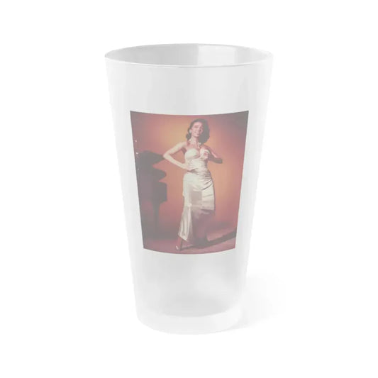 Dorothy Dandridge #04 (Vintage Female Icon) Frosted Pint Glass 16oz 16oz Frosted - Go Mug Yourself