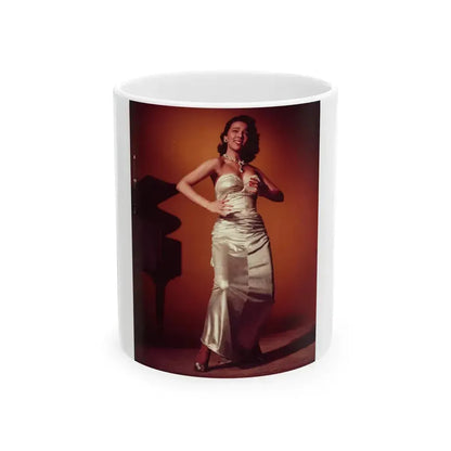 Dorothy Dandridge #04 (Vintage Female Icon) White Coffee Mug 11oz - Go Mug Yourself