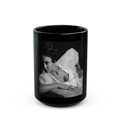 Dorothy Dandridge #06 (Vintage Female Icon) Black Coffee Mug 15oz - Go Mug Yourself