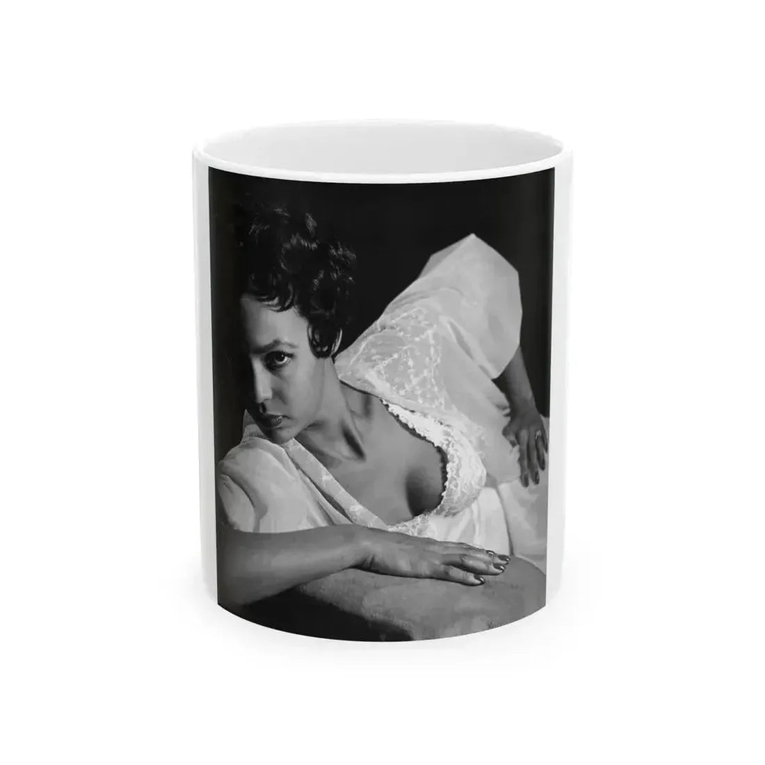 Dorothy Dandridge #06 (Vintage Female Icon) White Coffee Mug 11oz - Go Mug Yourself