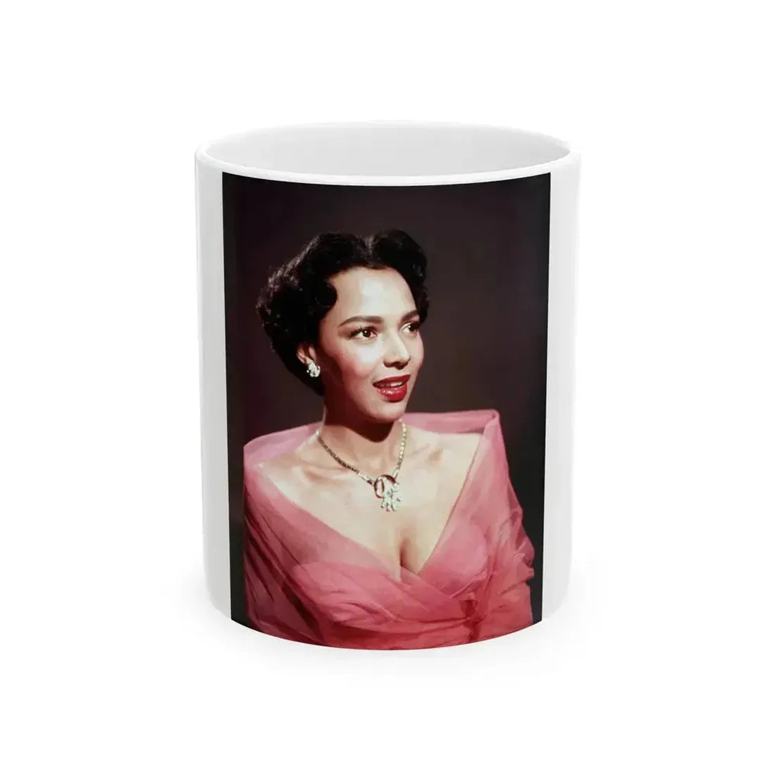 Dorothy Dandridge #07 (Vintage Female Icon) White Coffee Mug 11oz - Go Mug Yourself