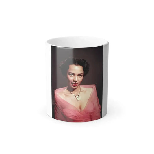 Dorothy Dandridge #08 (Vintage Female Icon) Color Changing Coffee Mug 11oz - Go Mug Yourself
