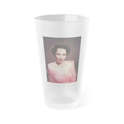 Dorothy Dandridge #08 (Vintage Female Icon) Frosted Pint Glass 16oz 16oz Frosted - Go Mug Yourself