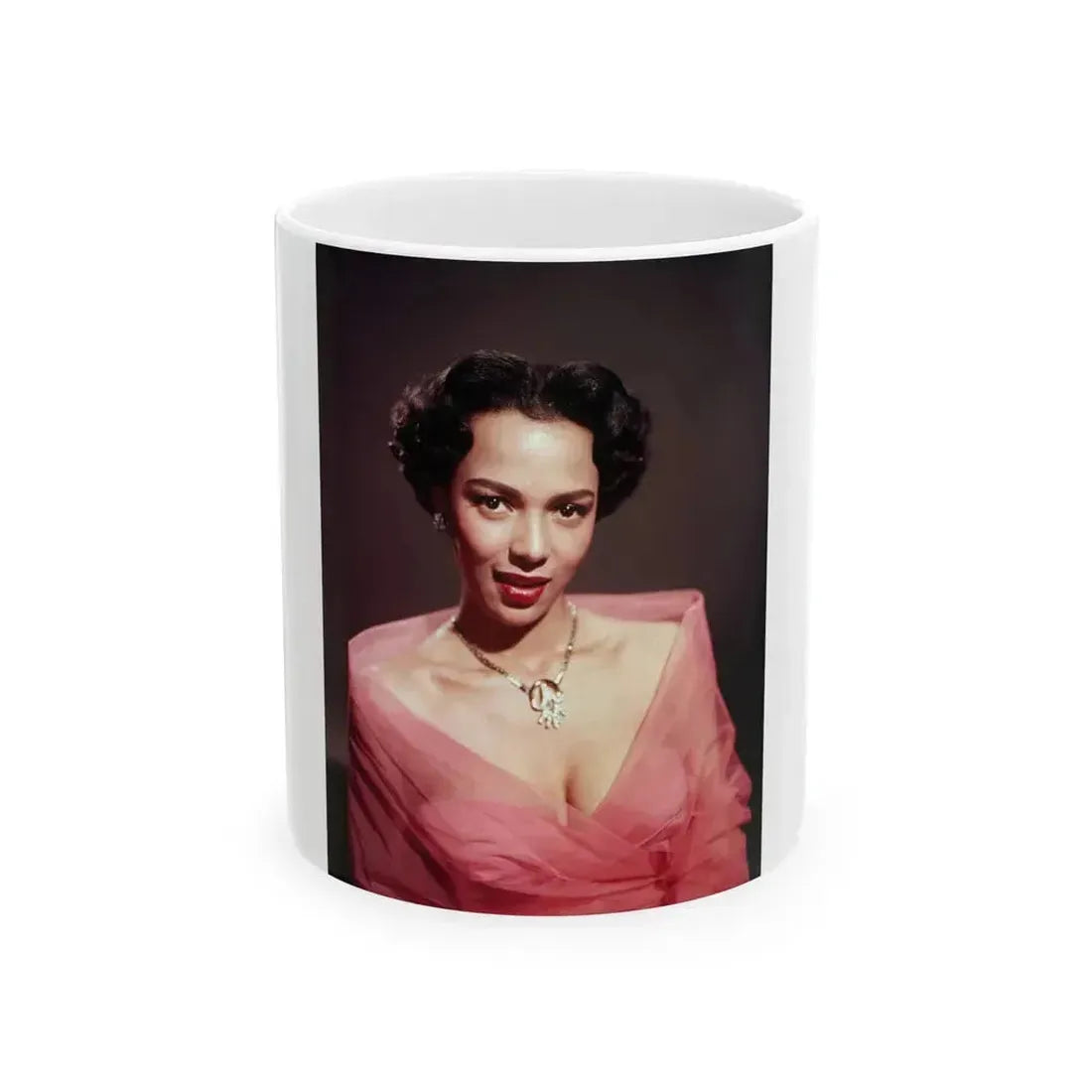 Dorothy Dandridge #08 (Vintage Female Icon) White Coffee Mug 11oz - Go Mug Yourself