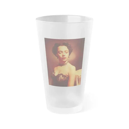 Dorothy Dandridge #09 (Vintage Female Icon) Frosted Pint Glass 16oz 16oz Frosted - Go Mug Yourself