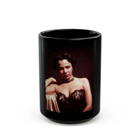 Dorothy Dandridge #10 (Vintage Female Icon) Black Coffee Mug 15oz - Go Mug Yourself