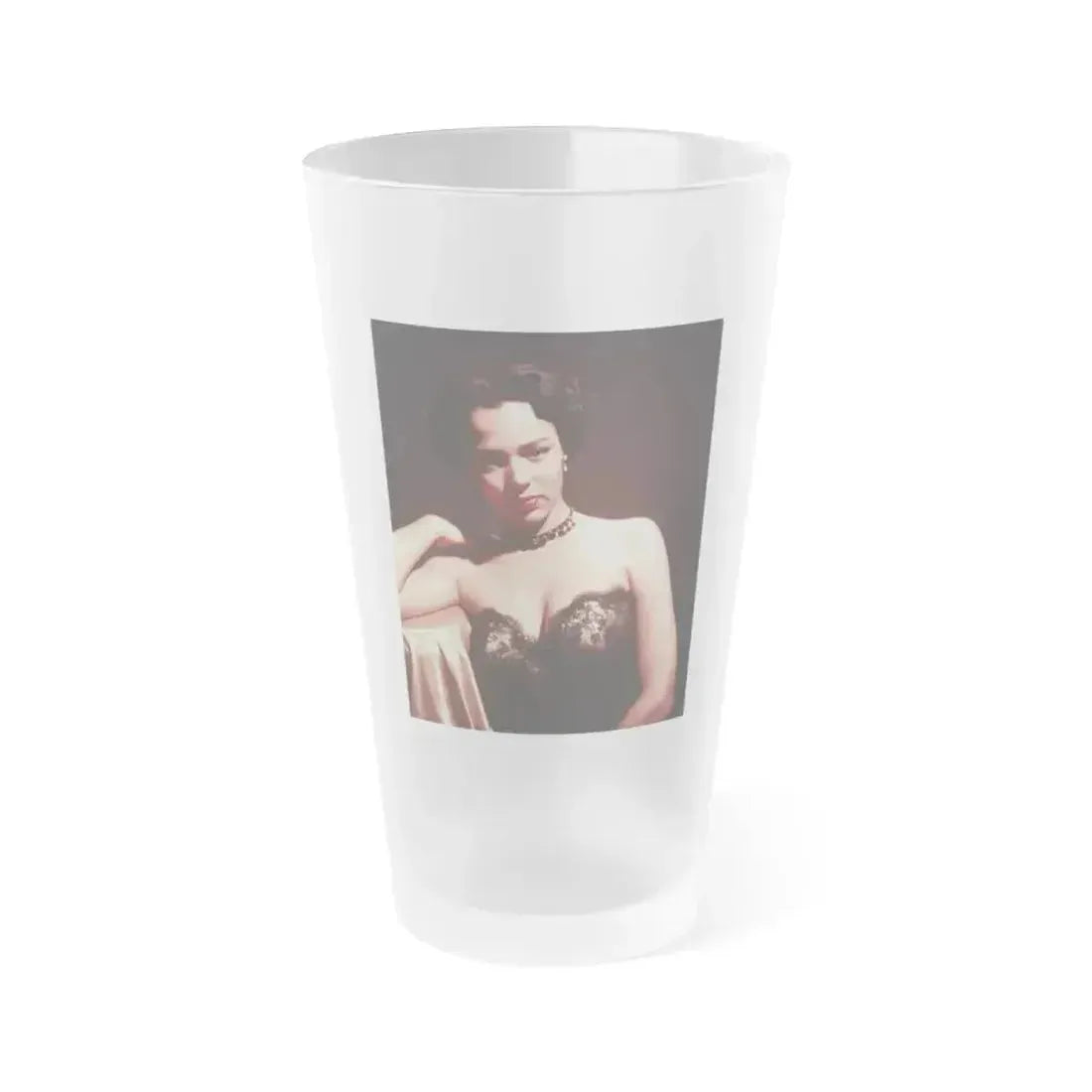 Dorothy Dandridge #10 (Vintage Female Icon) Frosted Pint Glass 16oz 16oz Frosted - Go Mug Yourself