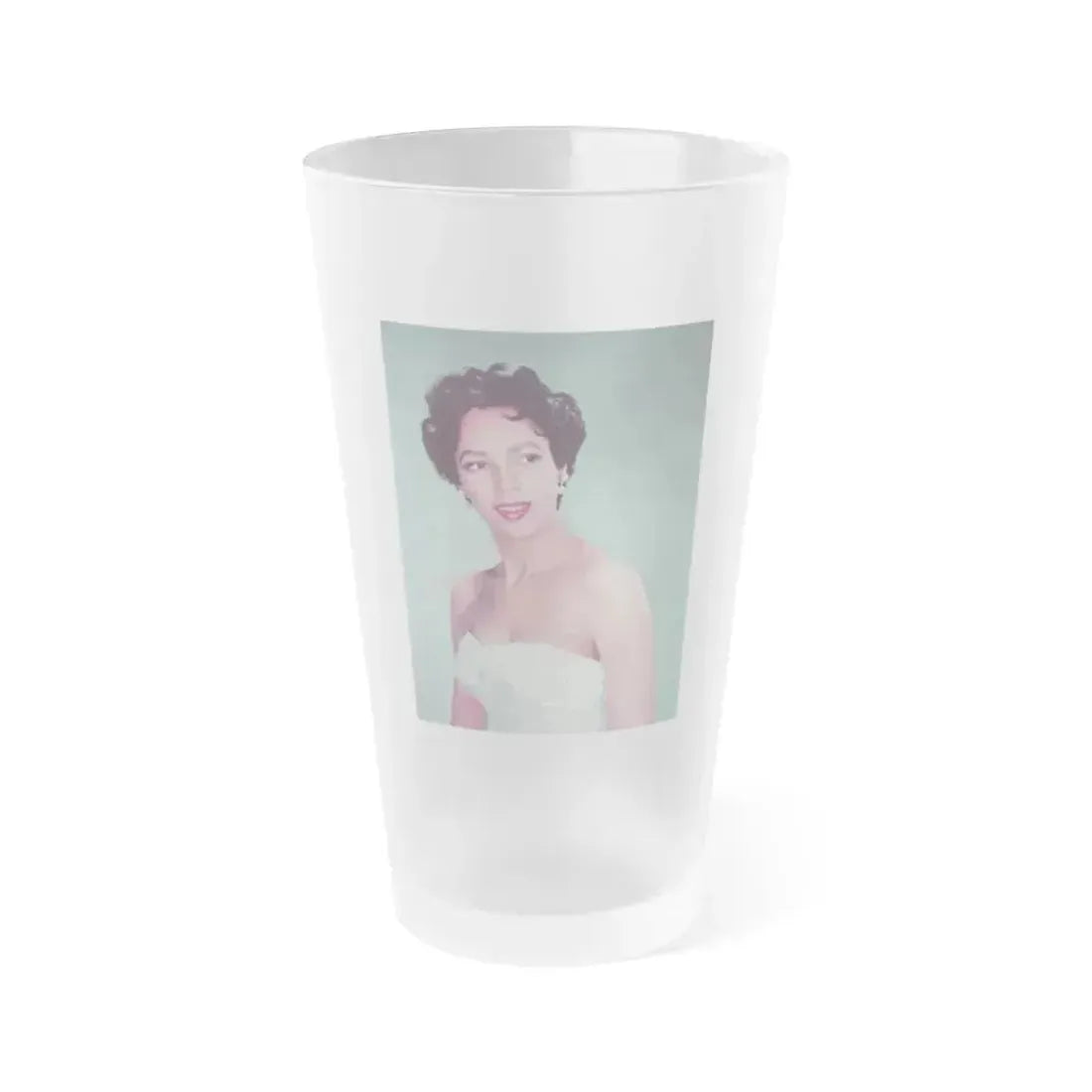 Dorothy Dandridge #11 (Vintage Female Icon) Frosted Pint Glass 16oz 16oz Frosted - Go Mug Yourself