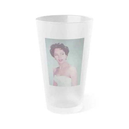 Dorothy Dandridge #11 (Vintage Female Icon) Frosted Pint Glass 16oz 16oz Frosted - Go Mug Yourself
